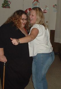 Suzy and Katie, um, er, dance?