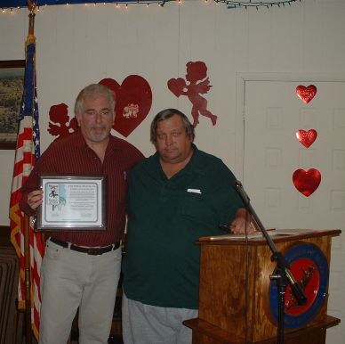 Tip and Dad and The Moose Family Center Certificate